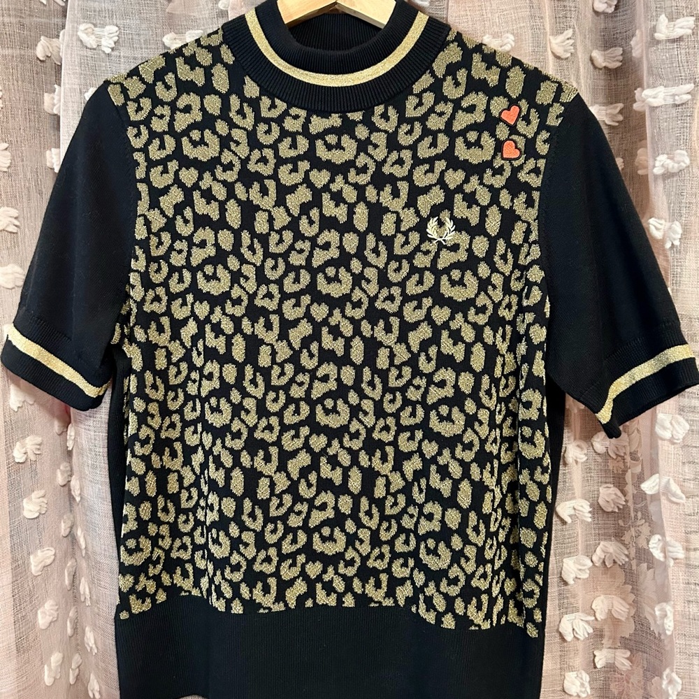 Fred PerryxAmy Winehouse Short Sleeve Sweater